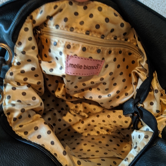 Black Vegan Leather Purse - Picture 2 of 2